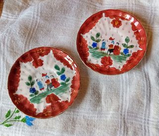 Antique Chinese handpainted eggshell porcelain 