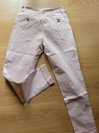 Pantalone rosa chiaro