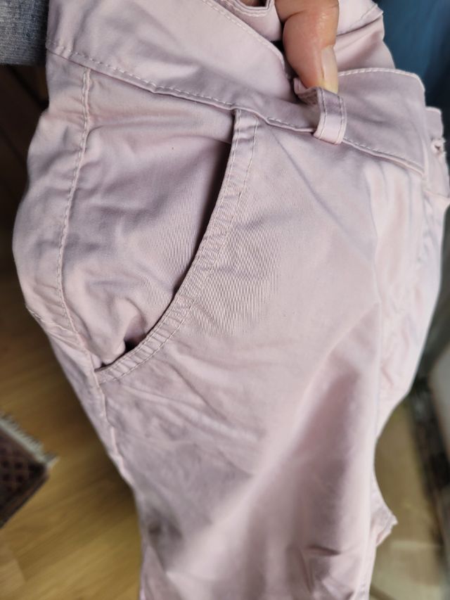 Pantalone rosa chiaro