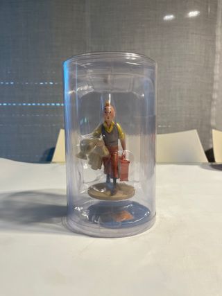 Figura Tintín en Route 12 cm Moulinsart 42217 