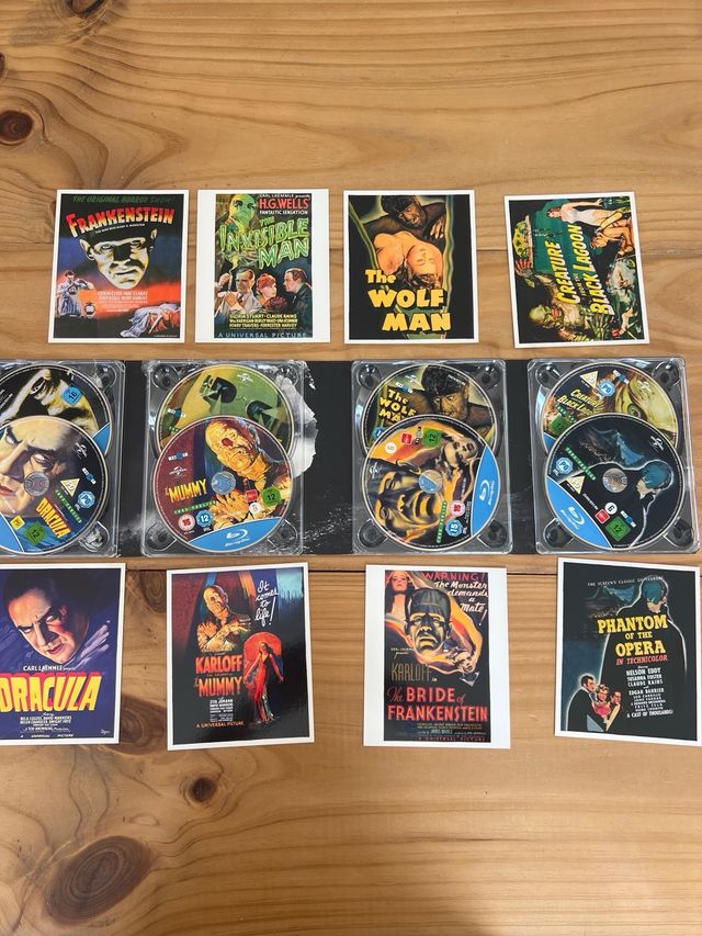 Universal Monsters - Blu-ray - 8 Películas