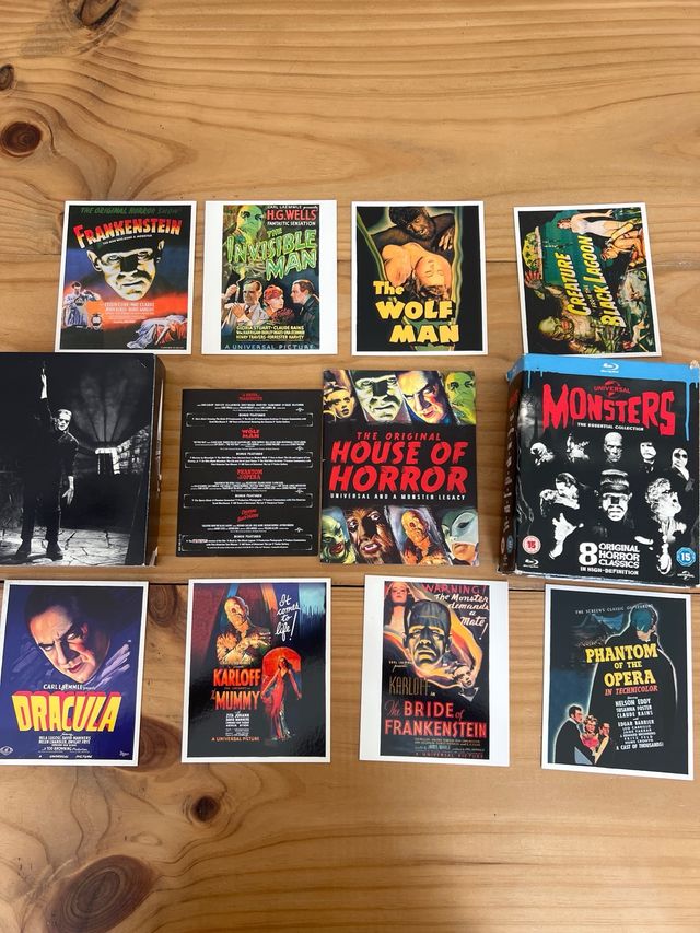 Universal Monsters - Blu-ray - 8 Películas