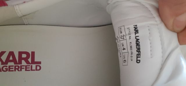 Zapatillas Karl Lagerfeld blancas