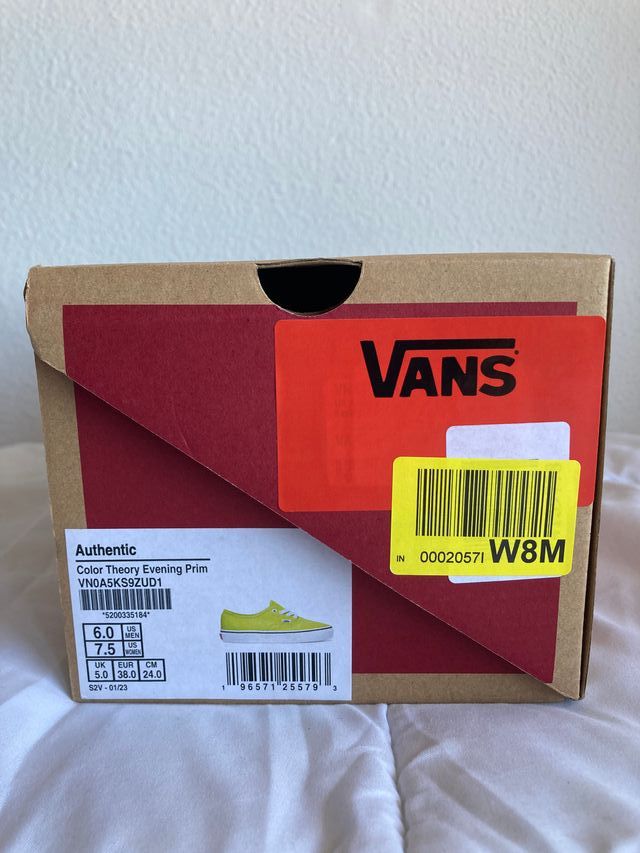 🍋Vans Authentic Lemon 🍋