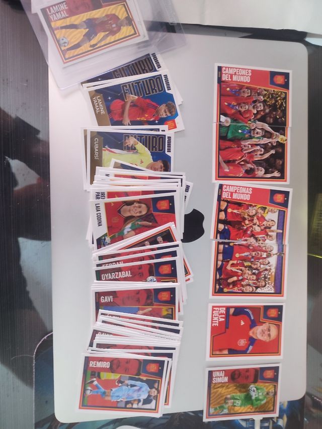 Coleccion cartas y cromos vamos seleccion yamal