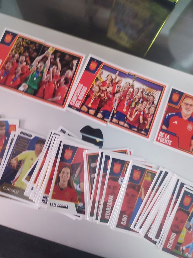 Coleccion cartas y cromos vamos seleccion yamal