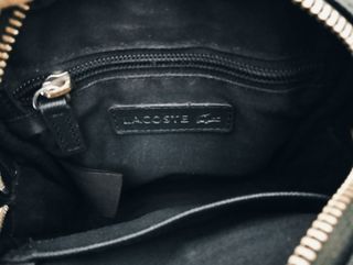 Bandolera Lacoste negra