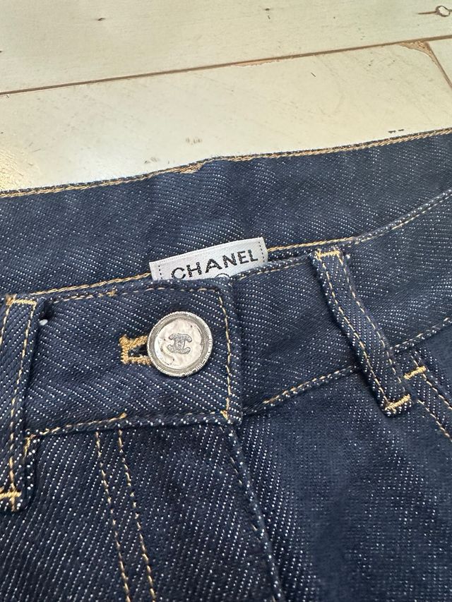Vaqueros Chanel - Azul Oscuro