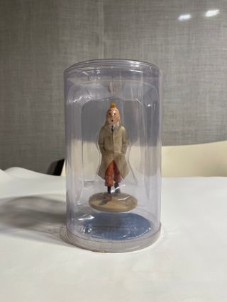 Tintín en Trench de resina (12 cm) (Ref: 42190)