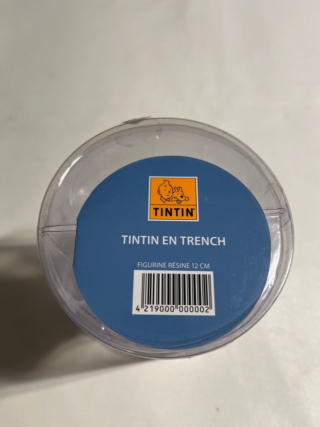 Tintín en Trench de resina (12 cm) (Ref: 42190)