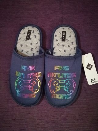 Zapatillas casa TEX - 41 SIN ESTRENAR 