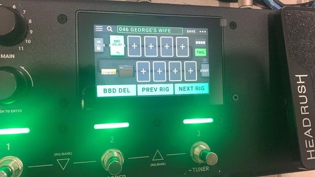 Pedalera Headrush MX5