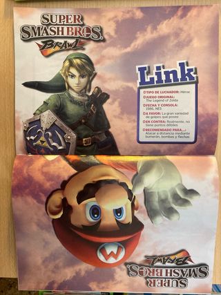 Libro Pósters Super Smash Bros. Brawl