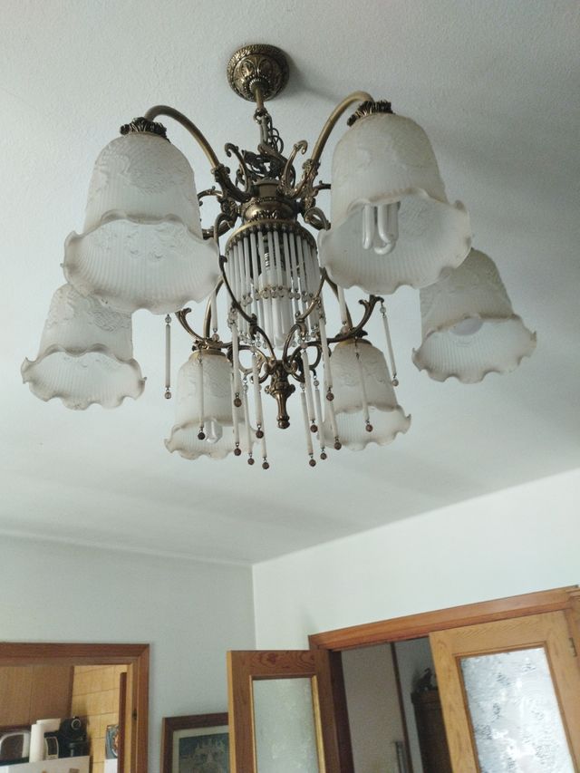 Lampara de techo vintage