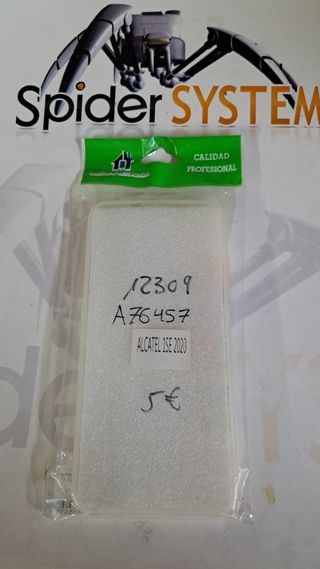 Funda de plastico trasparente para Alcatel 1SE