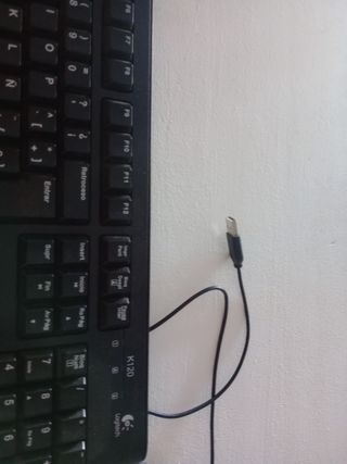 Teclado Logitech 120 usb