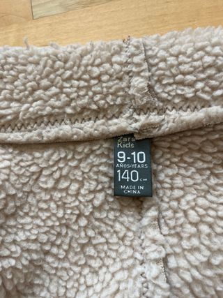 Chaqueton niña zara talla 9-10