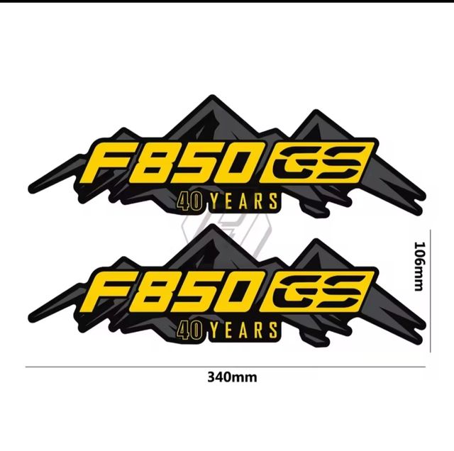 Pegatinas BMW 40 Aniversario F850GS
