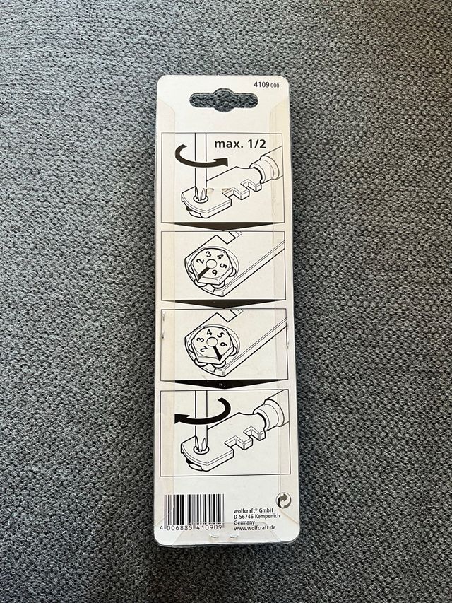 Cortador de vidrio Wolfcraft 3-8 mm