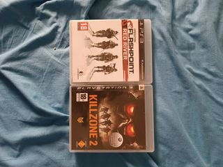 A 4€ sueltos,Lote de 2 juegos de disparos ps3