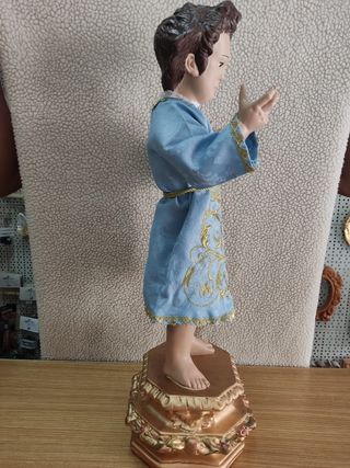 Niño Dios marmolina estilo Montañés