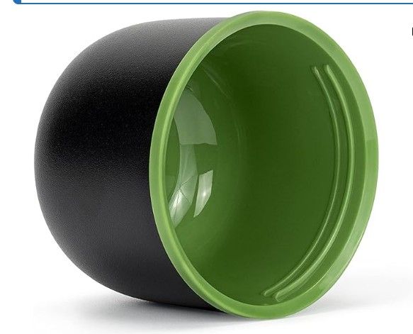 Thermo Rockland 1000ML Acero Inoxidable Negro