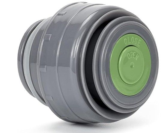 Thermo Rockland 1000ML Acero Inoxidable Negro