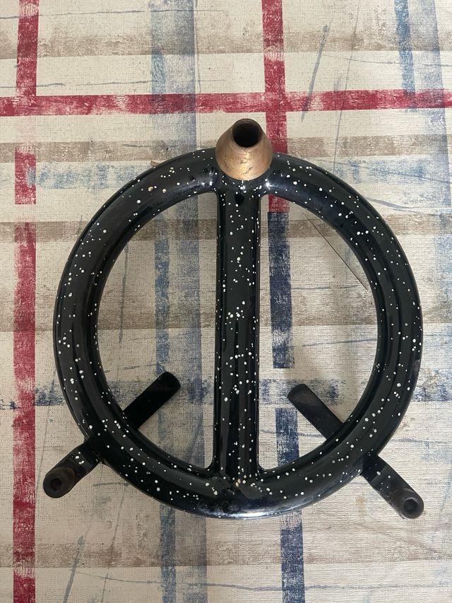 Paellero metálico negro - 21cm