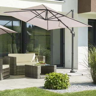 Ombrellone da Giardino Decentrato con Parasole Inc