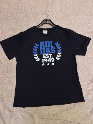 T-shirt Adidas vintage nera