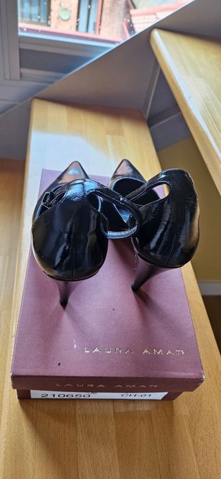 Zapatos piel Laura Amat T. 41