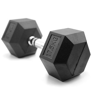 🏋️ Mancuerna Hexagonal 17,5 kg – 1 unidad