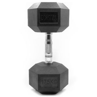 🏋️ Mancuerna Hexagonal 17,5 kg – 1 unidad