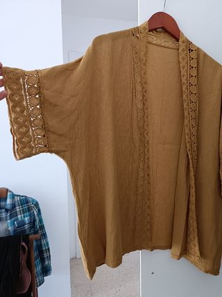Kimono mostaza 