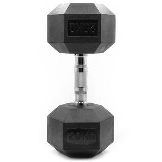 🏋️ Mancuerna Hexagonal 20 kg – 1 unidad