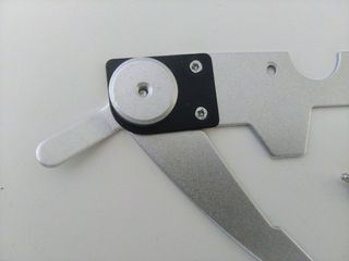 Pinza pletina para microscopio