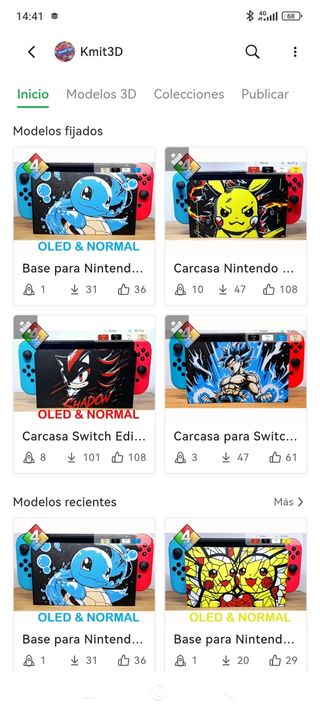 Fundas personalizadas Nintendo Switch
