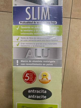 Mosquitera magnética Slim ALU 100x120cm