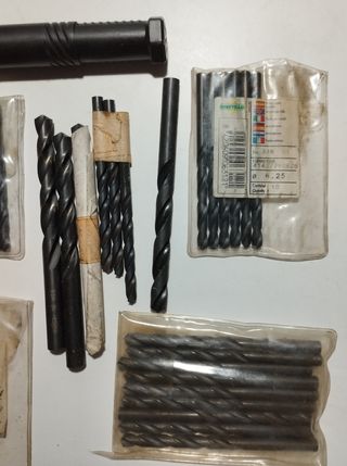 Lote de brocas, gran surtido.