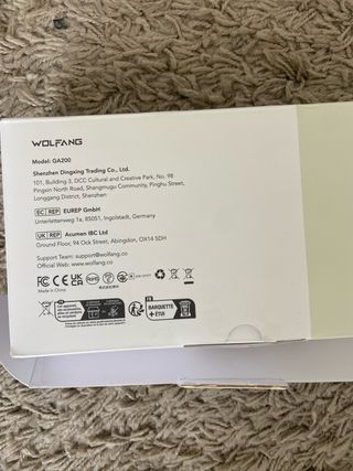 Cámara deportiva WOLFGANG 4K