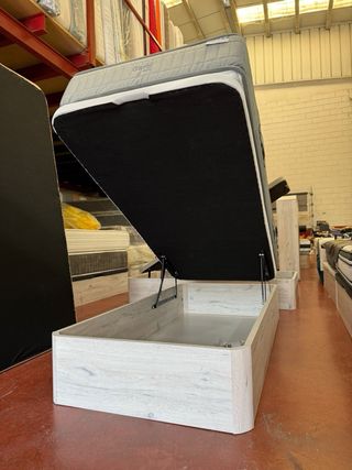 CANAPE Y COLCHON FLEX GARBI VISCO 90x190