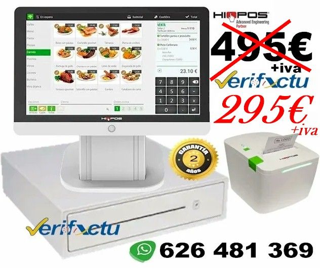 TPV MUY BARATO CON VERIFACTU bajada de precios