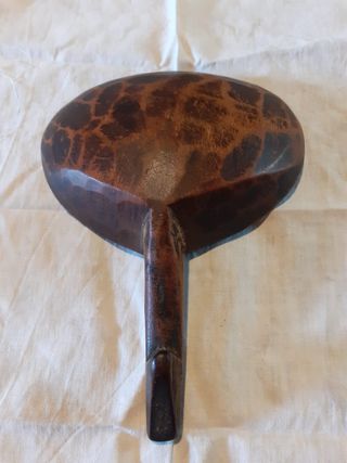 Antico palotto usato per la lavorazione del latte