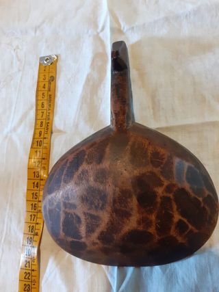 Antico palotto usato per la lavorazione del latte