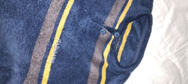 Pijama niño 9 años - Felpa rayas