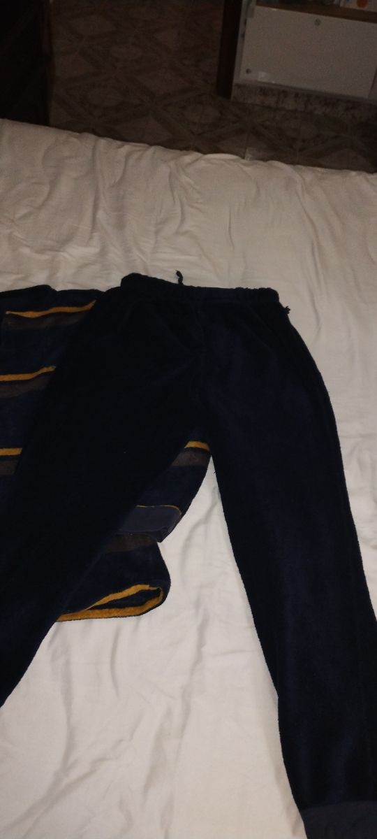 Pijama niño 9 años - Felpa rayas