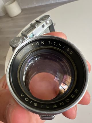 Voigtlander Prominent + Nokton 50mm 1.5
