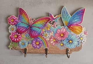 Colgador llaves mariposas