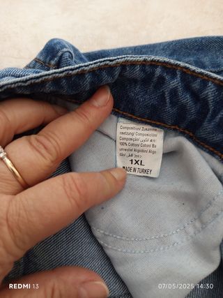 Jeans donna gamba larga