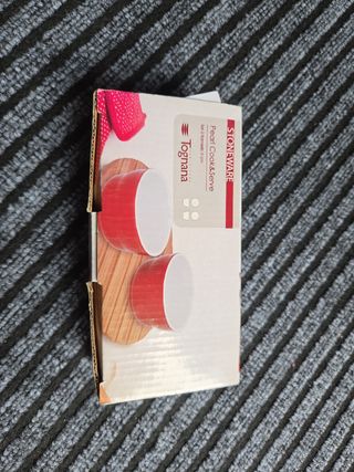 Ciotole Tognana rosse - 2 pezzi